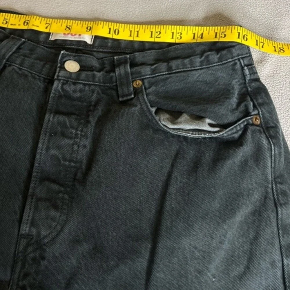 Vintage Levis 501 Cargo Double XX Straight Button Fly Jeans Mens Sz 33 x 33